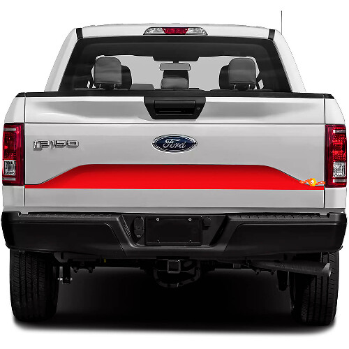 Lower Tailgate Panel Accent Stripe Vinyl Decal for Musclecar Truck