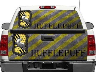 Hufflepuff Harry Potter House Rear Window OR tailgate Decal Sticker Pick-up Truck SUV Car