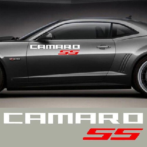 SS Logo Side Vinyl Decal Sticker for Chevrolet Camaro