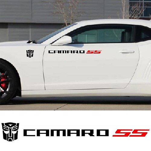Chevrolet Camaro Motor Sports Transformers Decal Sticker