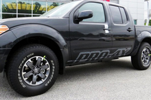 Kit for NISSAN Frontier 2016 PRO 4X Include Hood and Sides Stickers Decals
 3