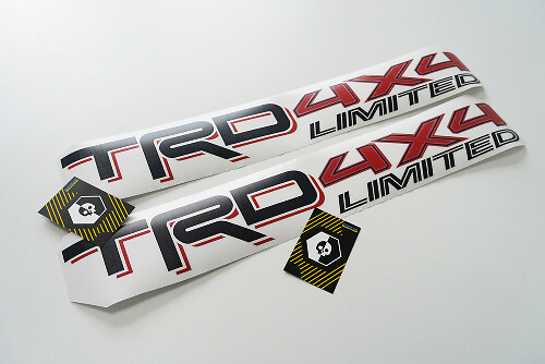TRD Style 4x4 Limited Side Vinyl Decal Sticker for Toyota Tacoma