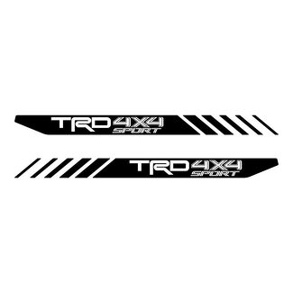 Tundra Sport Toyota TRD Truck 4x4 Decals Vinyl PreCut Stickers Bedside Set-2P