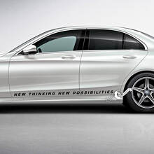 New Thinking New Possibilities Side Vinyl Decals for Mercedes-Benz_2
