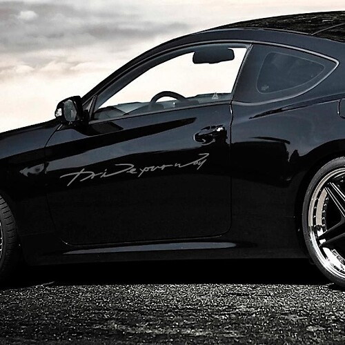 Lettering Decal Sticker Emblem Logo Vinyl For Nissan