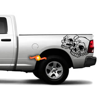 Truck Bed Stripes Vinyl Graphic Decals - Fits Toyota Tacoma Chevy Dodge