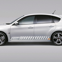 Decal Sticker Side Stripe Kit For Suba impreza hatchback 2007-2012 wrx sti 09 2