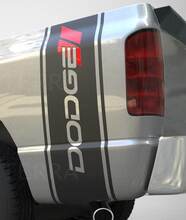 Branded Rear Side Stripes Vinyl Decal Kit for Dodge Ram 1500-3500_4