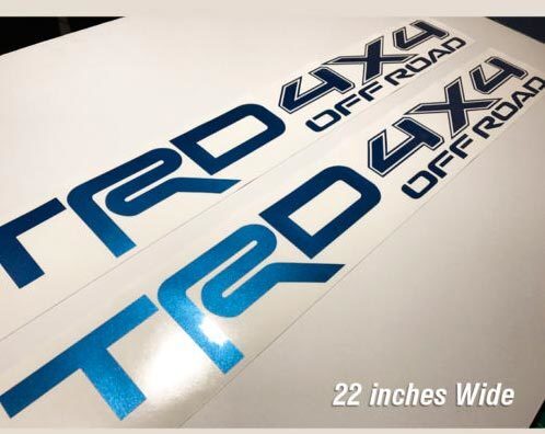 TRD 4x4 Off Road Style Vinyl Decal for Toyota Tacoma Tundra