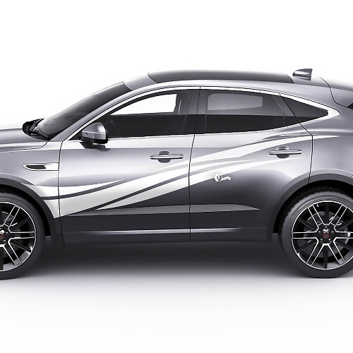 Jaguar E-PACE Side Door Graphics Decal Logo Sticker
