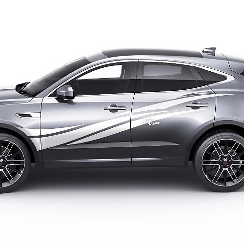 Jaguar E-PACE Side Door Graphics Decal Logo Sticker
