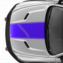 Custom Outline Lettering Hood Vinyl Decal for Jeep Renegade_2