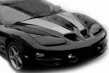 Twin Hood Stripes Vinyl Decal Kit for Pontiac Firebird 1998-2002