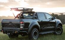 4 Mountain Off-Road Hood Decal Sticker Graphic kit For Ford Ranger 2