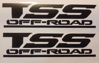TSS Off Road Decals Stickers, Any Colour Set
