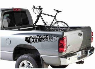 2PC - OFF ROAD decals for TOYOTA TUNDRA TACOMA 4 RUNNER SEQUOIA T100 4x4 4wd TRD
