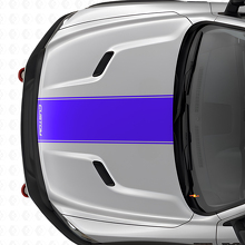 Custom Outline Hood Stripe Vinyl Decal for Dodge Ram _2