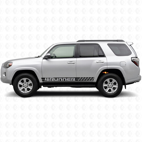 4Runner Rocker Stripes Side Door Vinyl Decal Sticker for Toyota 4Runner 2010-2017