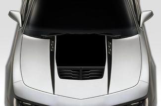 Chevrolet Camaro (2010-2015) Custom Vinyl Decal Wrap Kit - Ss Hood Spears