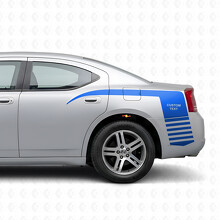 Custom Strobe Claw Style Stripes Bedside Vinyl Decal Sticker for Dodge Charger 2006-2010_2