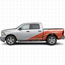 Distressed Style Side Vinyl Decal Sticker for Dodge Ram 2500_4
