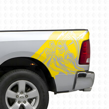 Reaper Bedside Vinyl Decal Sticker for Dodge Ram 1500_5