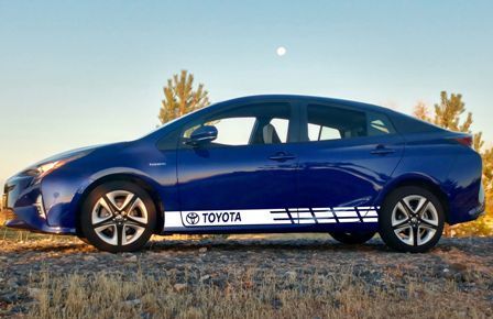 Multiple Color Graphic Corolla Camry 86 Prius Car Racing Decal Sticker