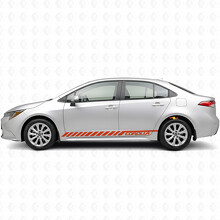 Racing Stripes Side Door Vinyl Decal Sticker for Toyota Corolla_4