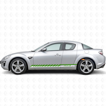 Racing Stripes Side Vinyl Decal Sticker for Mazda RX-8_3