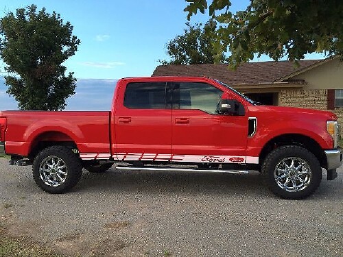 Racing Graphic Decal Multi Colour 2 for Ford F-150 F-250 Super Duty