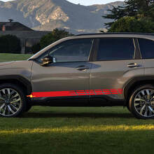 Multiple Color Graphics Crosstrek Suba Forester Car Racing Art Decal Sticker 3