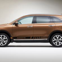 Side Racing Stripes Vinyl Decal Sticker fit to Kia Sorento
 3