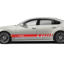 Side Racing Stripes Vinyl Decal Sticker fit to Kia K900
 2