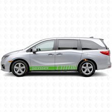 Racing Style Stripes Side Vinyl Decal Sticker for Honda Odyssey 2018-2020_3