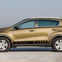 Side Racing Stripes Vinyl Decal Sticker fit to Kia Sportage
 3