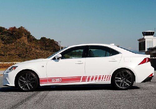 2X Multiple Color Graphics IS350 Symbol Sport Car Racing Vinyl Decal Sticker