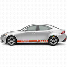 IS Turbo Style Stripes Side Vinyl Decal Sticker for Lexus IS_4