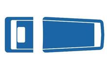 Gmc Sierra (2014-2014) Custom Vinyl Sticker Decal Wrap Kit - Racing Stripes V2
 3