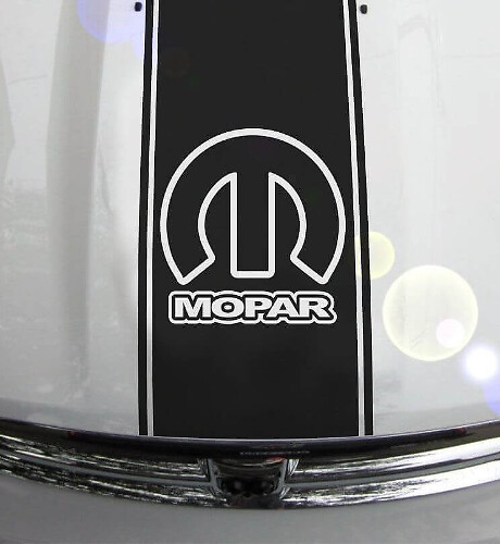 Mopar Hood Stripes Vinyl Decal for Dodge Ram 1500 2500 3500