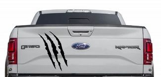Ford F150 Raptor SVT bed tailgate claw Scratch graphics decal sticker