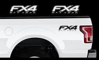 2010-2014 Ford F-150 Fx4 Off Road Truck Bed Decal Set Vinyl Stickers