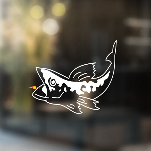 Largemouth Bass Fish Universal Vinyl Decal Sticker