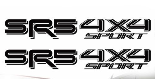 Toyota SR5 4X4 sport 2016 2017 Tacoma Tundra Truck Pair Decals Sticker 2 Decal
