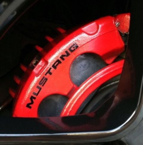 Brake Caliper High Temp Vinyl Decal for Musclecarmodel