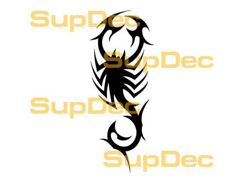 Scorpion Vinyl Art Wall  Window Bathroom Sticker Decal #1
