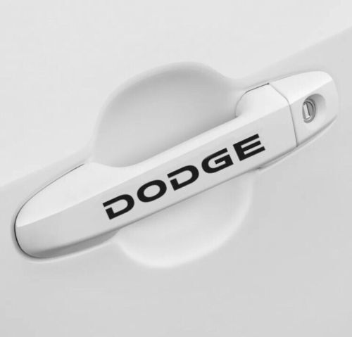 Set of Vinyl Decals for Wheels and Door Handles for Dodge Vehicles