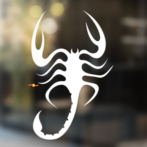 Scorpion Universal Vinyl Decal Sticker