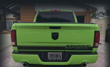 RAM 1500 SPORT Tailgate Stripe Sticker Decal Hemi Dodge Truck 5.7 2014-2018
 2