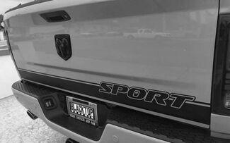 Ram 1500 Sport Tailgate Stripe Decal Hemi Dodge Truck 5.7 2012-2018