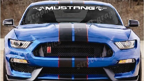 Branded Windshield Banner Vinyl Decal for Musclecar Musclecarmodel GT